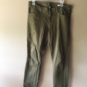 Forest Green Jeans, Size 11